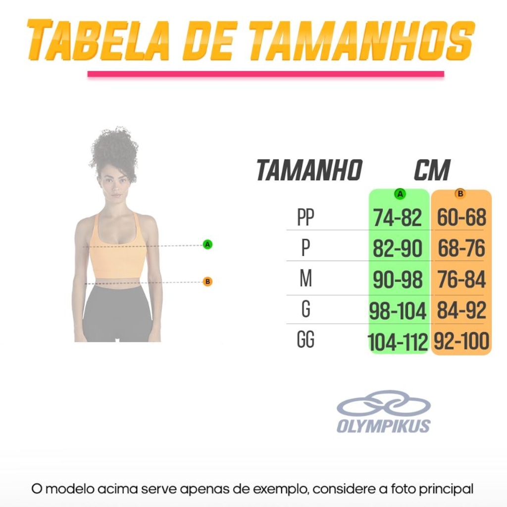 Imagem 4 do produto Top Olympikus Corre Médio Impacto Adulto