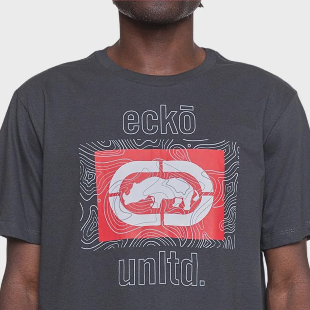Imagem 2 do produto Camiseta Masculina Ecko Topographic Masculino