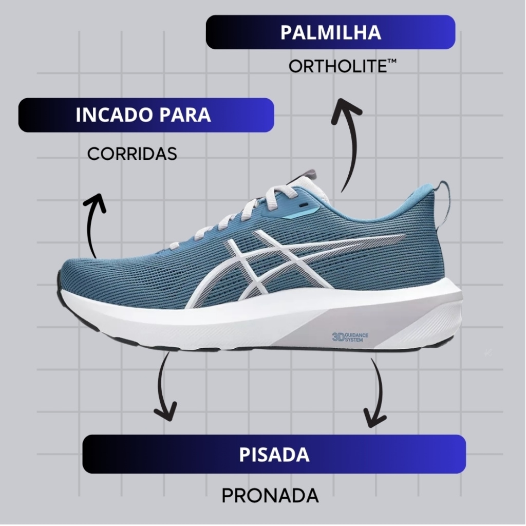 Imagem 3 do produto Tênis ASICS GT-1000 14 - Feminino