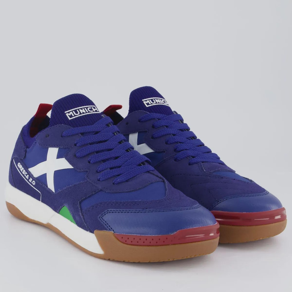Imagem 2 do produto Chuteira Futsal Adulto Munich New Gresca 2.0
