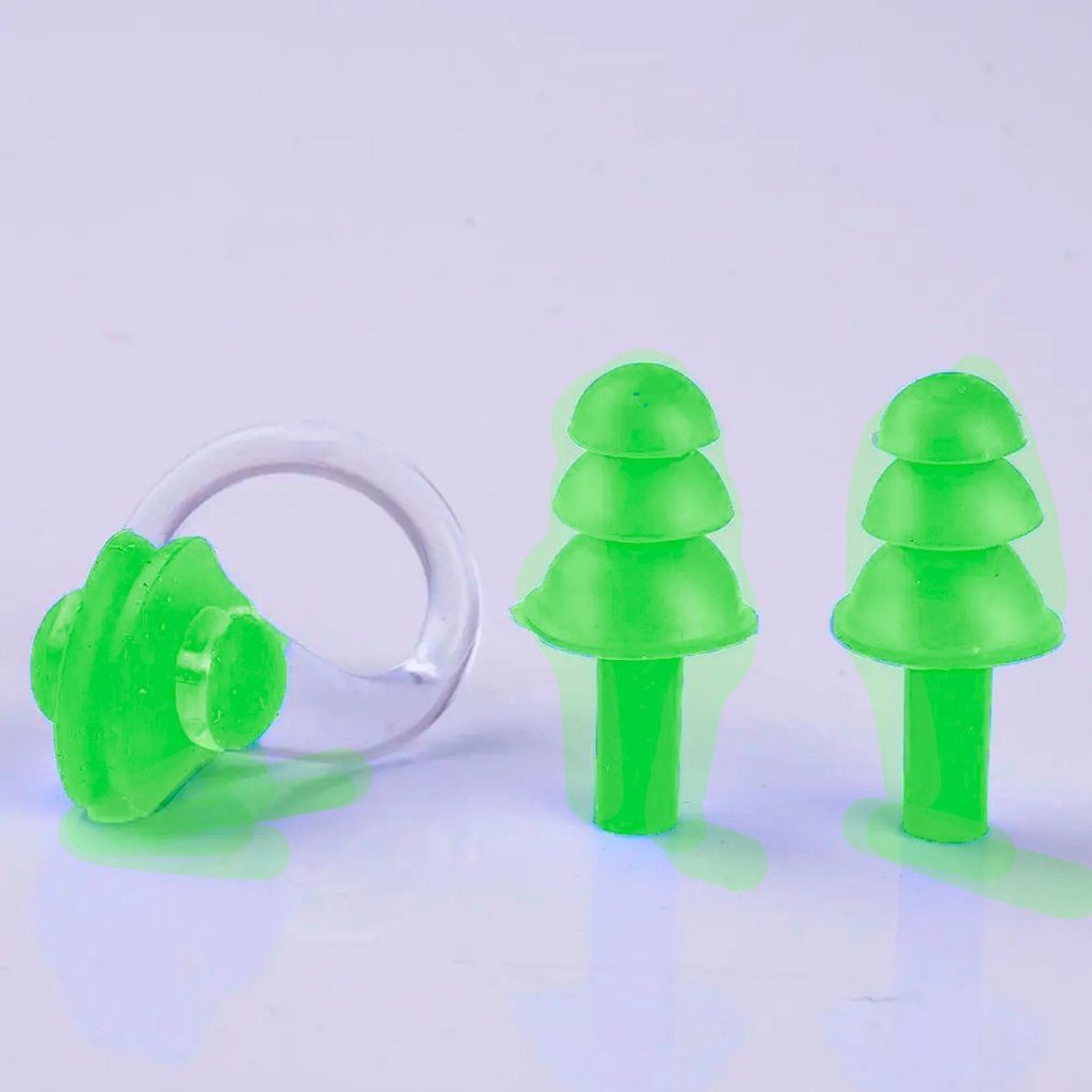 Imagem 4 do produto Kit Protetor De Ouvido Nasal E Anatômico Gold Sports