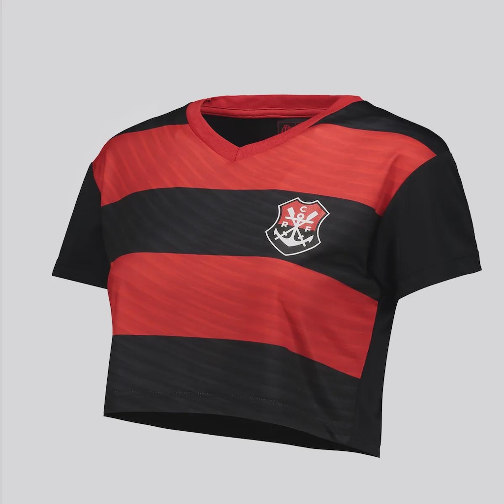 Imagem 2 do produto Blusa Cropped Flamengo Movimentar Feminina