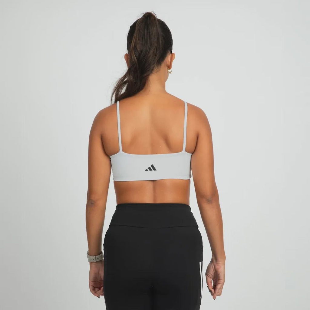 Imagem 2 do produto Top adidas Train Essentials Suporte Leve Feminino