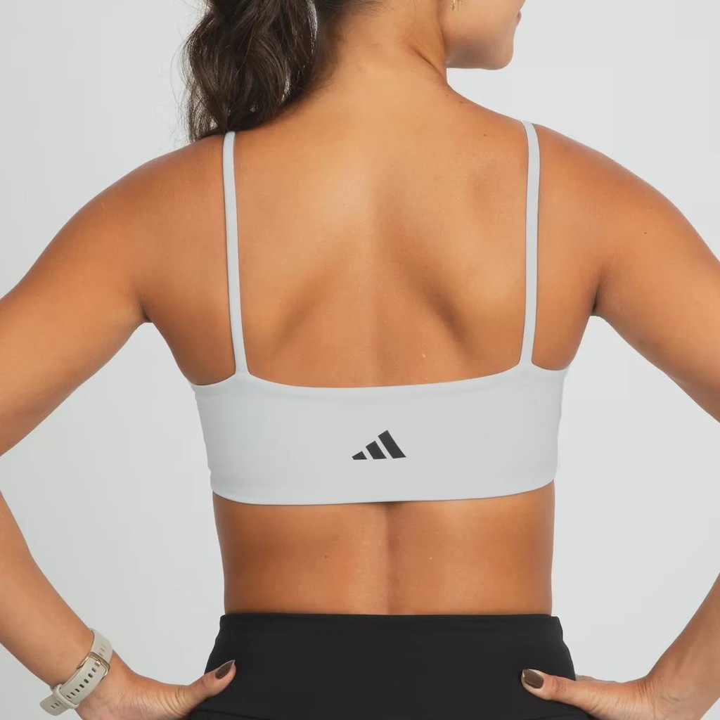 Imagem 5 do produto Top adidas Train Essentials Suporte Leve Feminino
