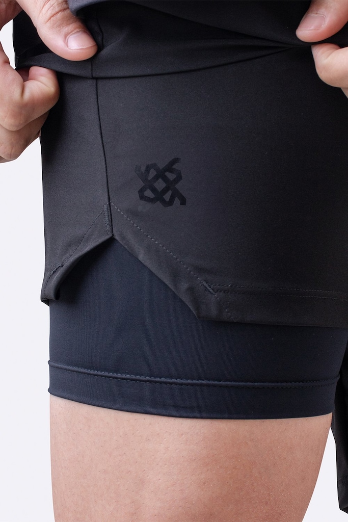 Imagem 2 do produto Bermuda HUPI Run Masculina 2 em 1