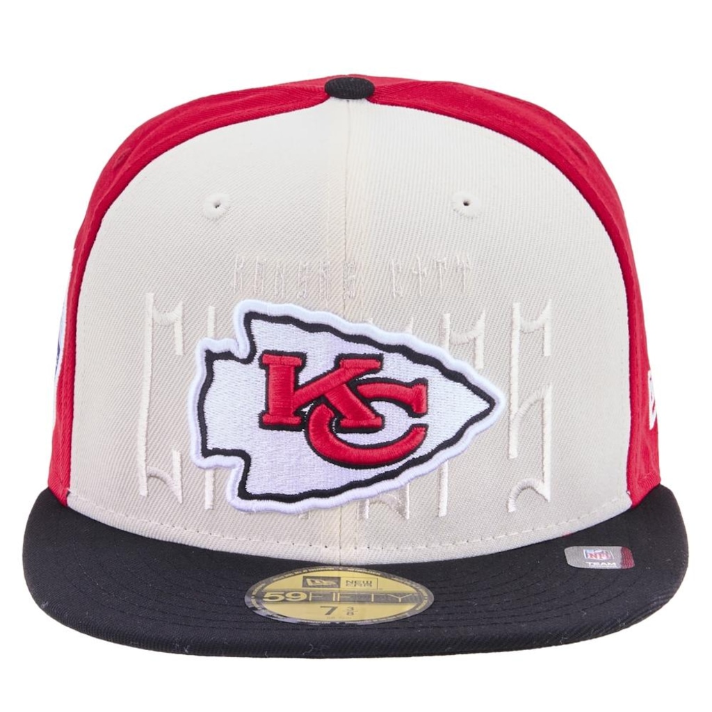 Imagem 2 do produto Boné Masculino New Era 59FIFTY Fitted Kansas City Chiefs NFL Game 2025 New Era