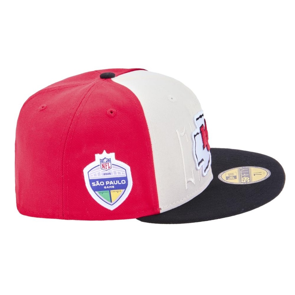 Imagem 4 do produto Boné Masculino New Era 59FIFTY Fitted Kansas City Chiefs NFL Game 2025 New Era