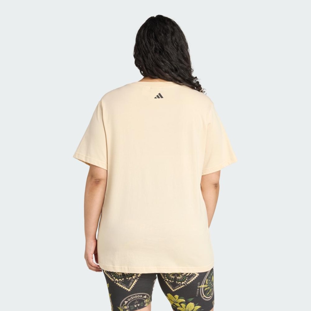Imagem 3 do produto Camiseta Plus Size Feminina adidas FARM