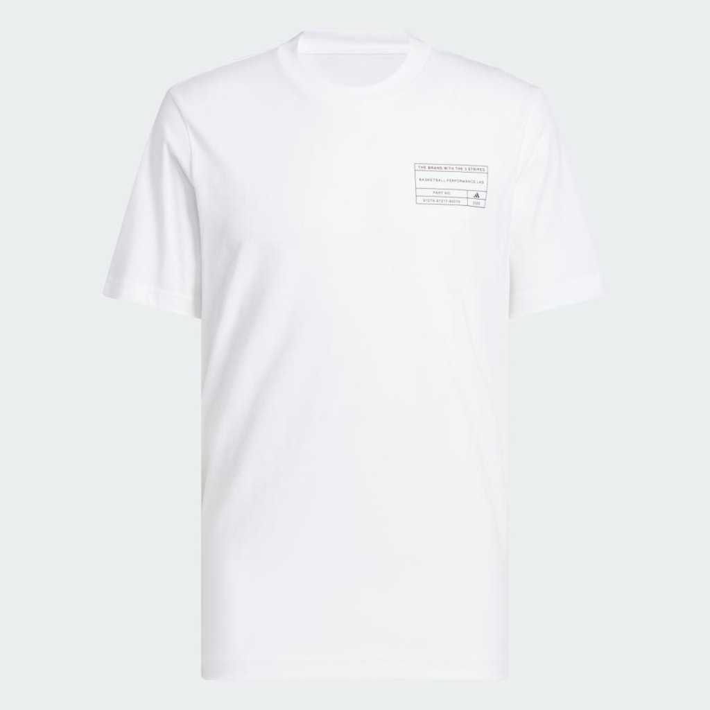 Imagem 2 do produto Camiseta Masculina adidas Estampada de Basquete