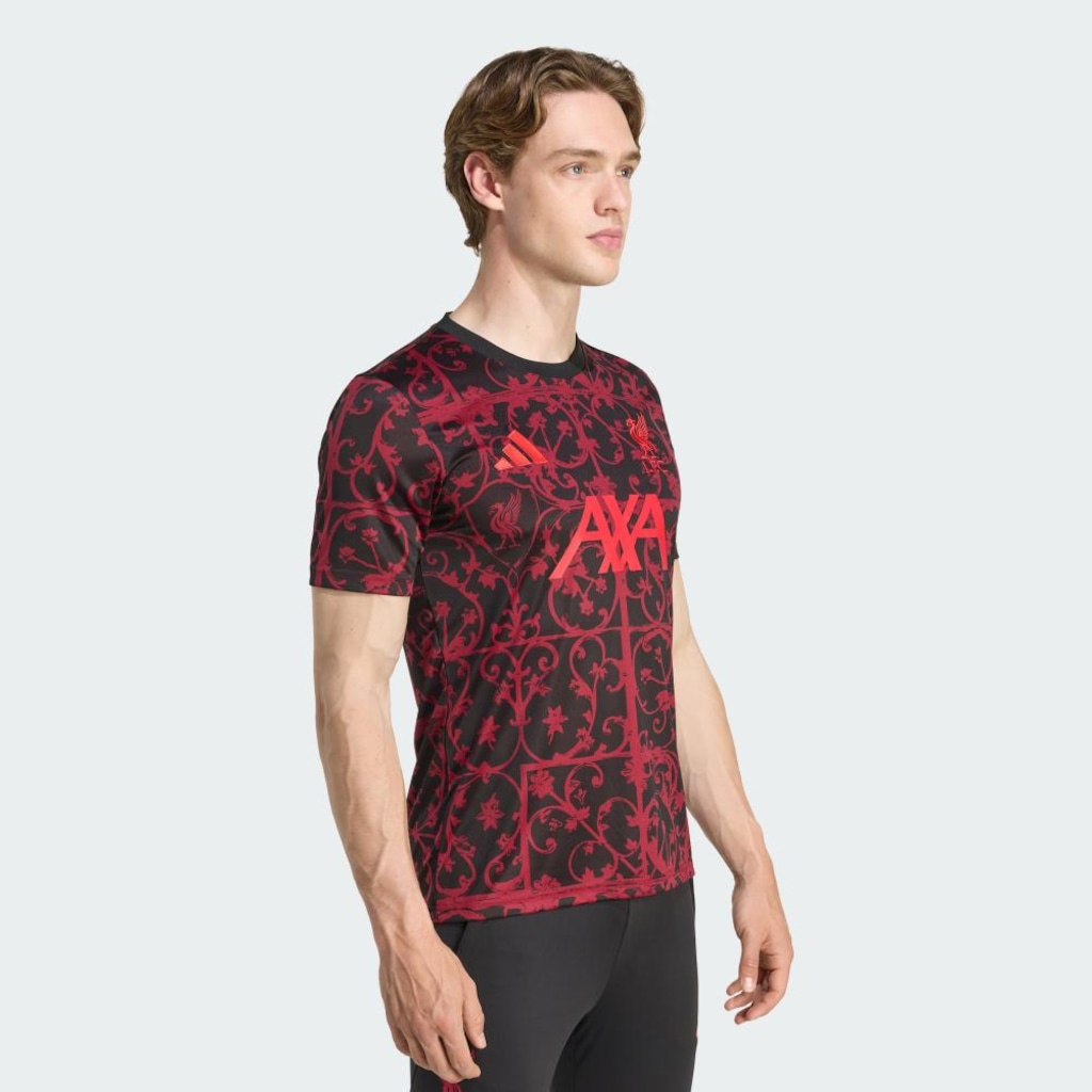 Imagem 4 do produto Camisa de Aquecimento Liverpool FC 25/26 Masculina adidas