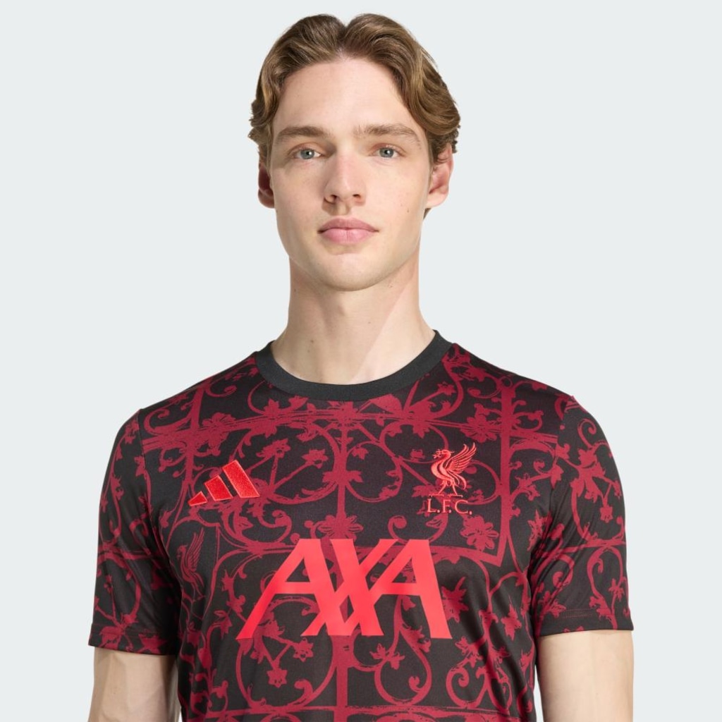 Imagem 5 do produto Camisa de Aquecimento Liverpool FC 25/26 Masculina adidas