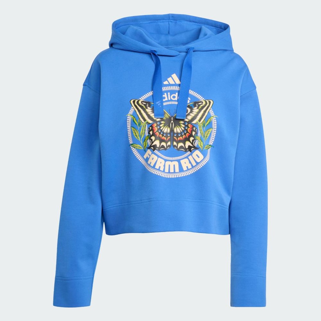 Imagem 2 do produto Blusão de Moletom com Capuz Feminino adidas Farm