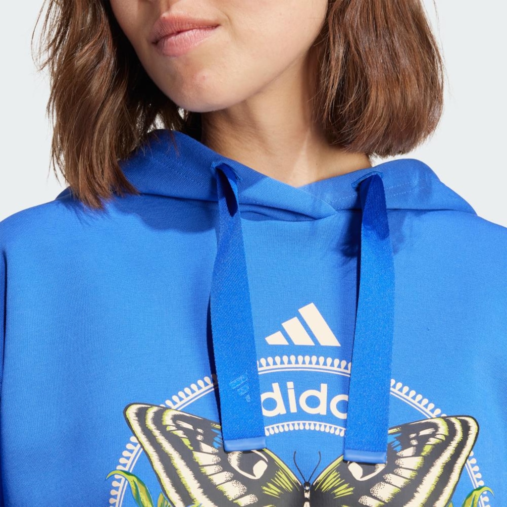 Imagem 5 do produto Blusão de Moletom com Capuz Feminino adidas Farm