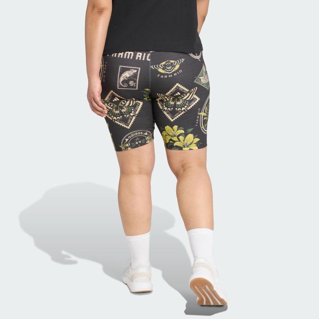 Imagem 3 do produto Short Plus Size Feminino adidas Ciclista FARM