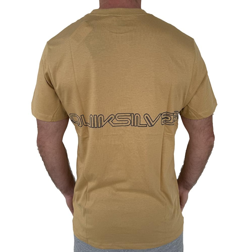 Imagem 2 do produto Camiseta Quiksilver Word Block WT25 Masculina