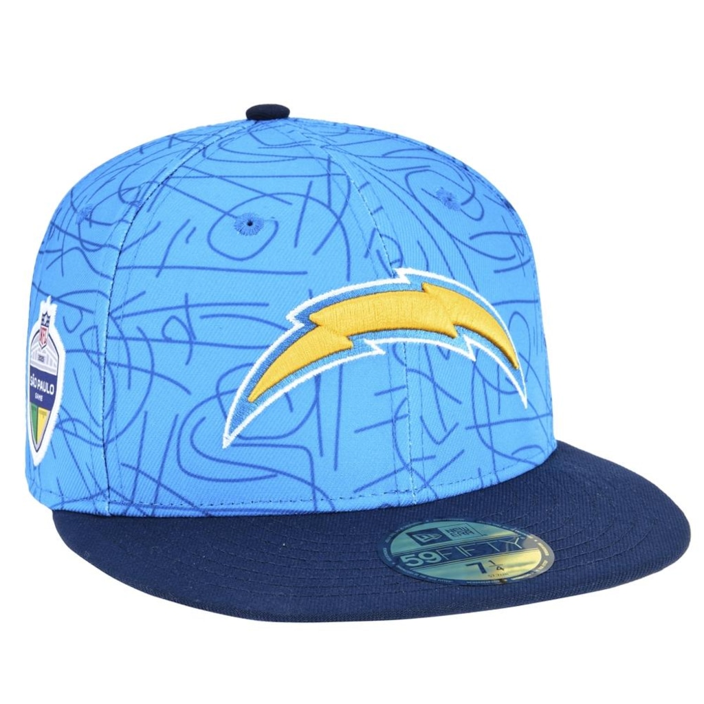 Imagem 2 do produto Boné Masculino New Era 59FiftY Fitted Los Angeles Chargers NFL Game 2025