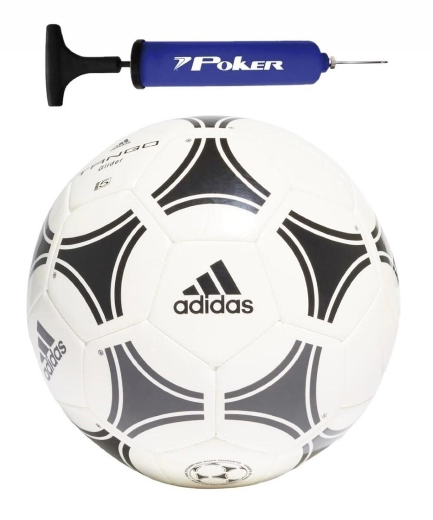 Imagem 1 do produto Kit Bola de Futebol de Campo adidas Tango Glider + Bomba de Ar