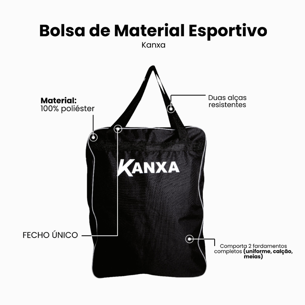 Imagem 3 do produto Bolsa Sacola de Uniforme Esportivo - Kanxa