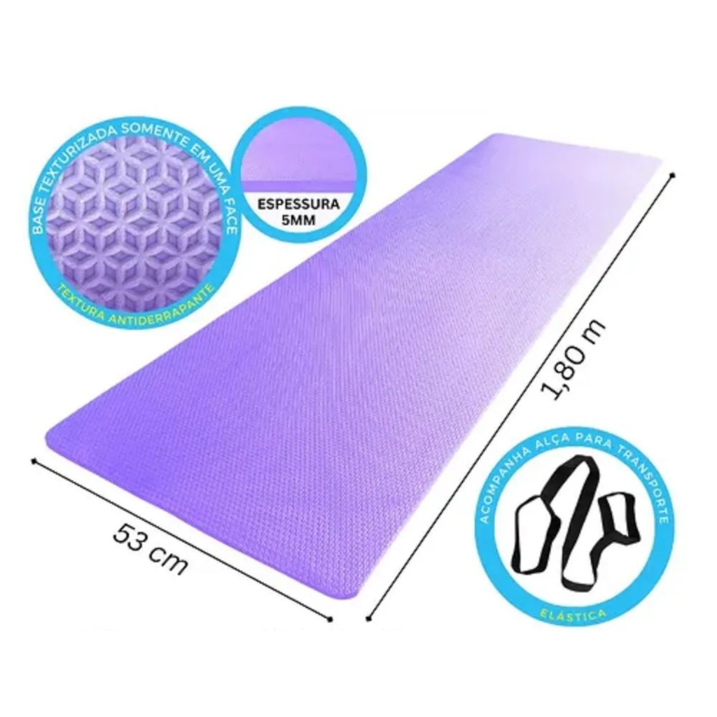 Imagem 3 do produto Tapete de Yoga EvaMax MaxTatame