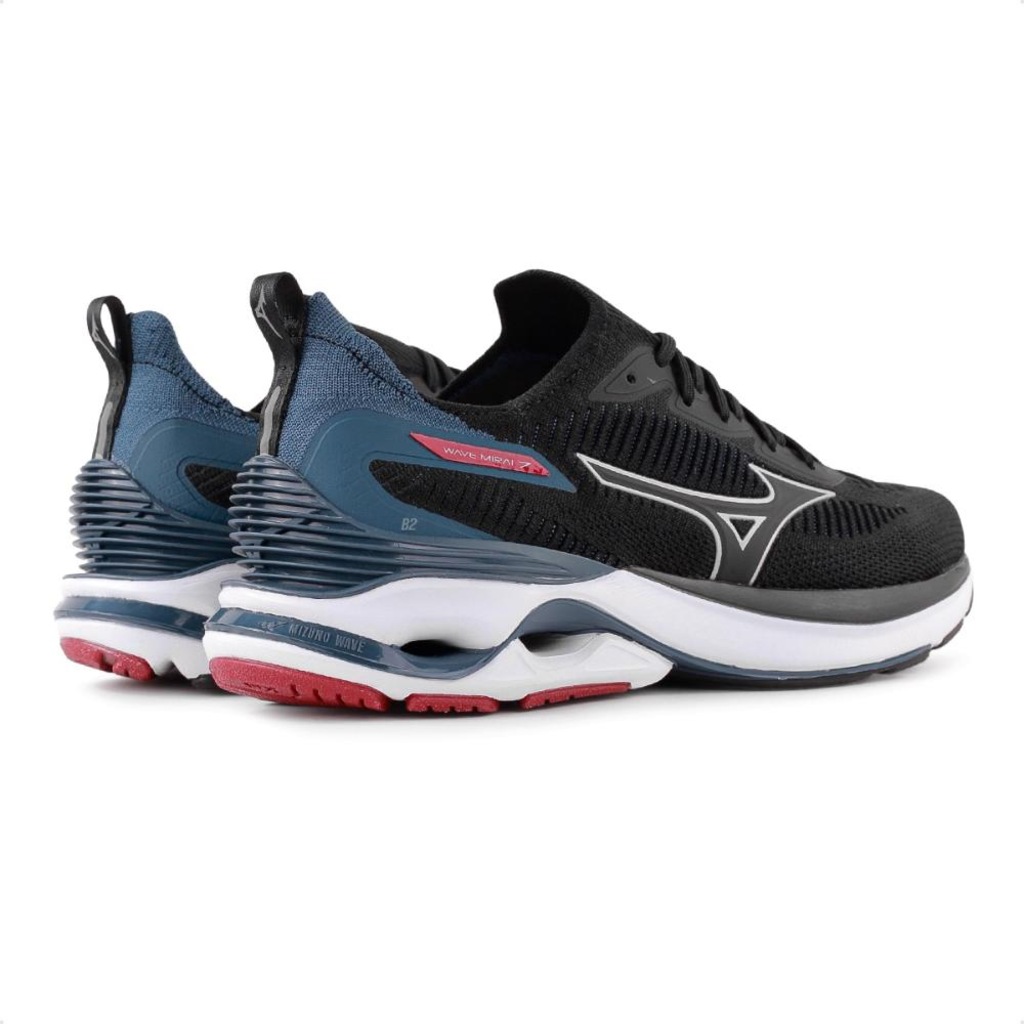 Imagem 3 do produto Tênis Mizuno Wave Mirai 7 Masculino + 3 Pares de Meias