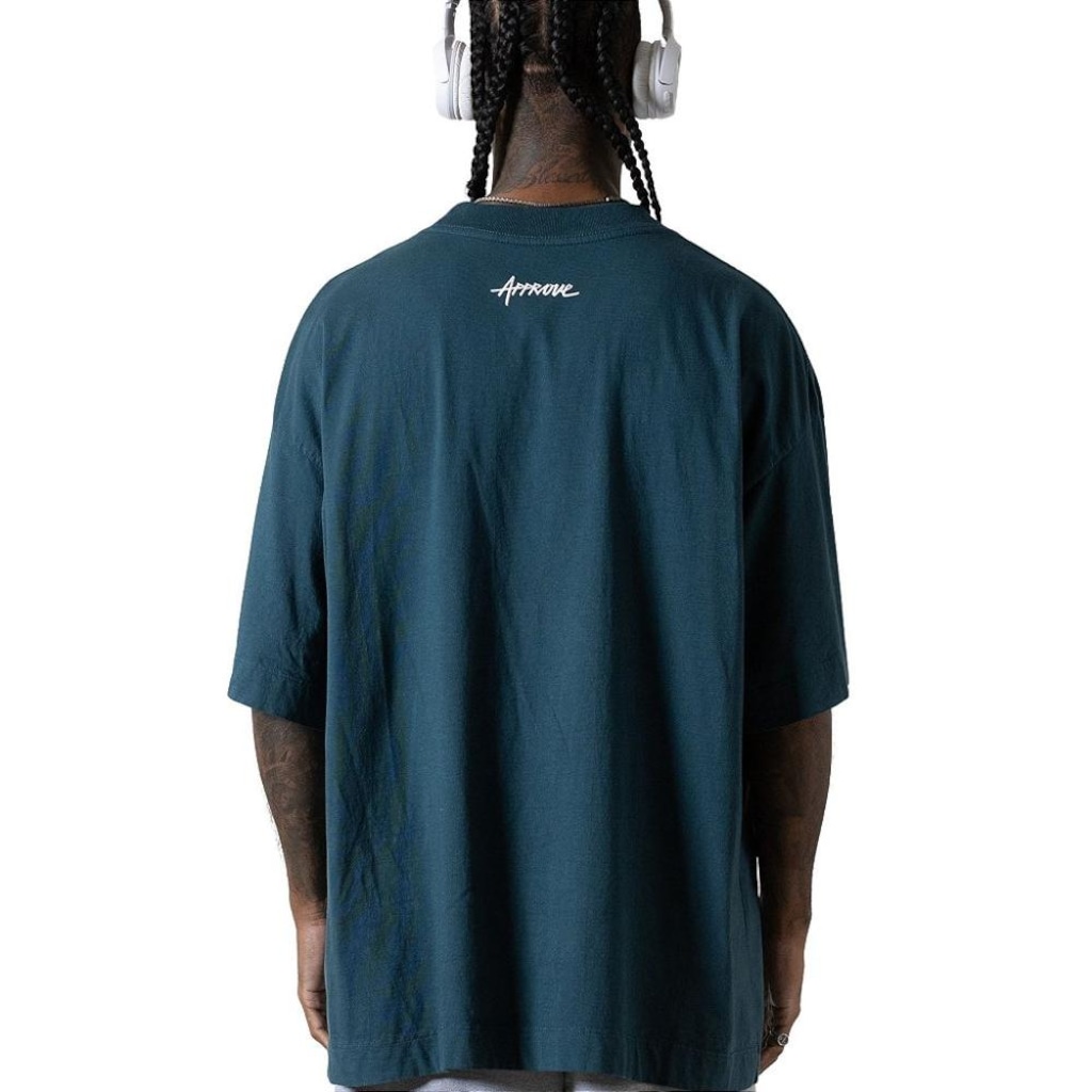 Imagem 2 do produto Camiseta Huge Oversized Masculina Approve x NFL II Eagles
