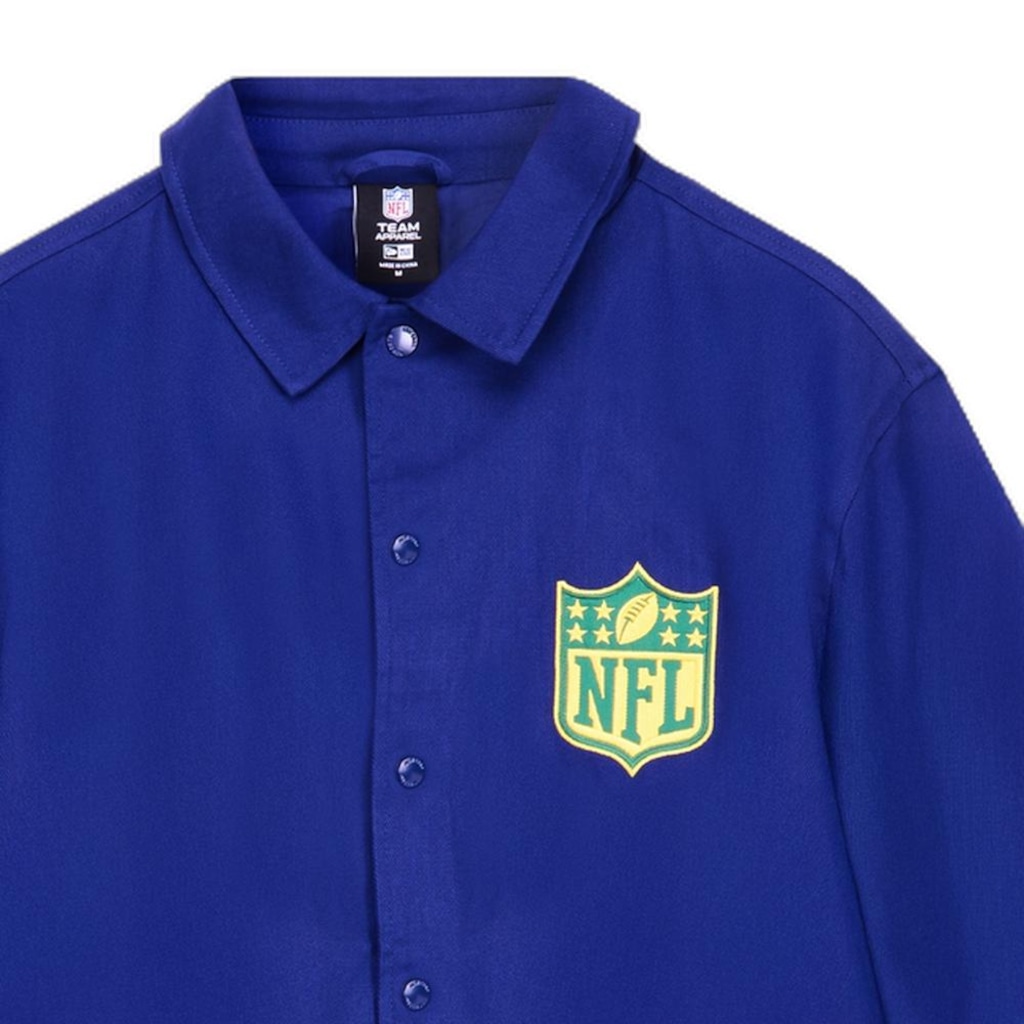 Imagem 2 do produto Jaqueta Masculina New Era Coach NFL Game Sao Paulo Brasil 2025