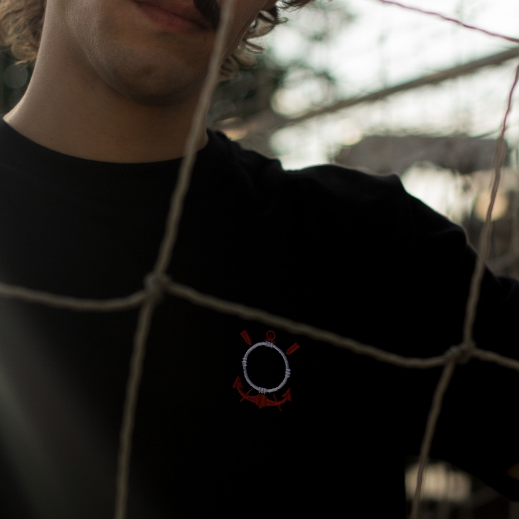 Imagem 4 do produto Camiseta Corinthians O Escudo por Rebolo Cancha FC Masculina
