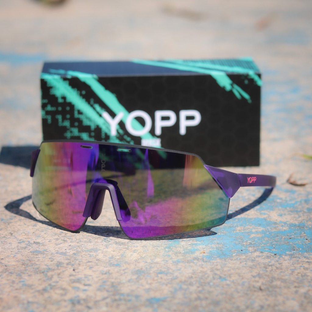 Imagem 2 do produto Óculos de Sol Unissex Yopp Esportivo Uv400 Mask V5
