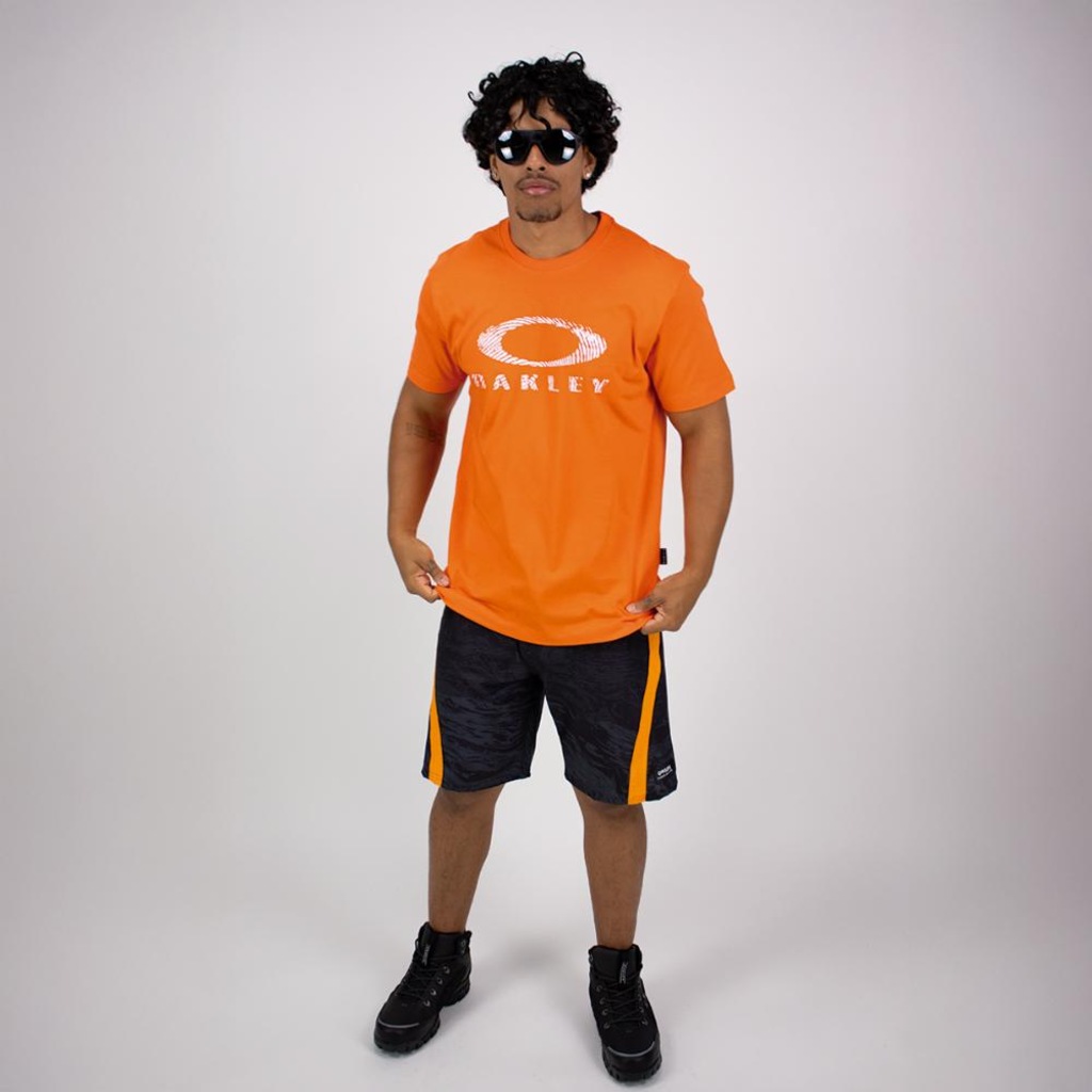 Imagem 3 do produto Camiseta Oakley Ellipse Fingerprint SS Tee Masculina
