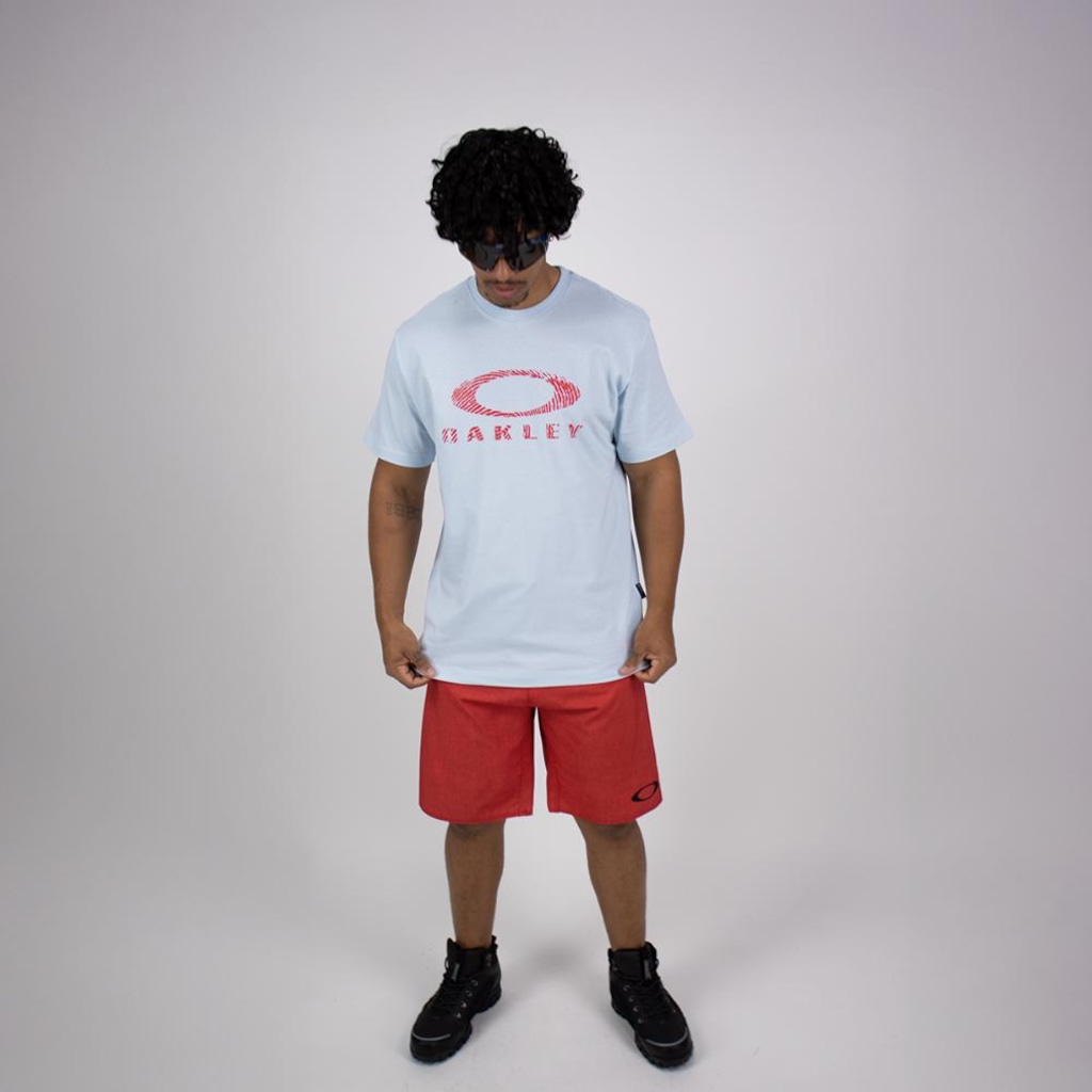 Imagem 3 do produto Camiseta Oakley Ellipse Fingerprint SS Tee Masculina