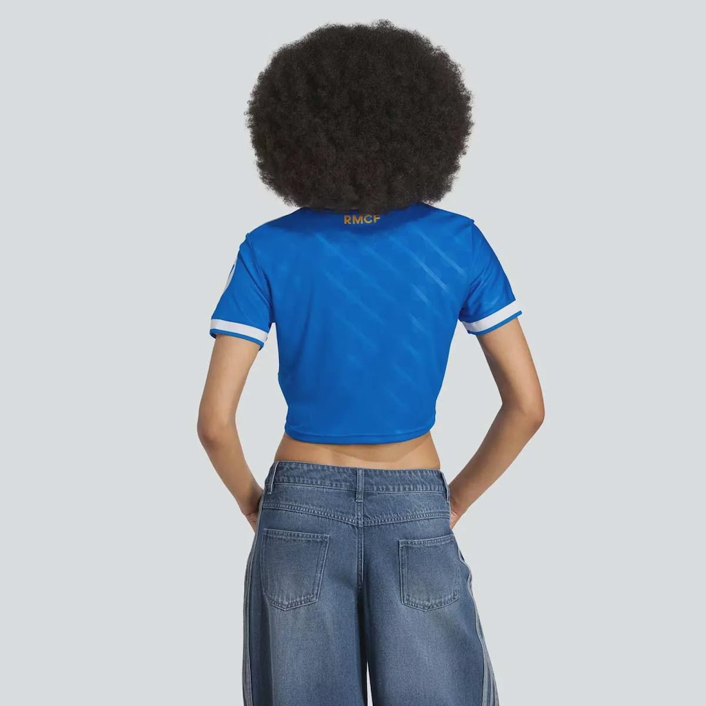 Imagem 2 do produto Camisa Cropped adidas Real Madrid Third 2026 Feminina