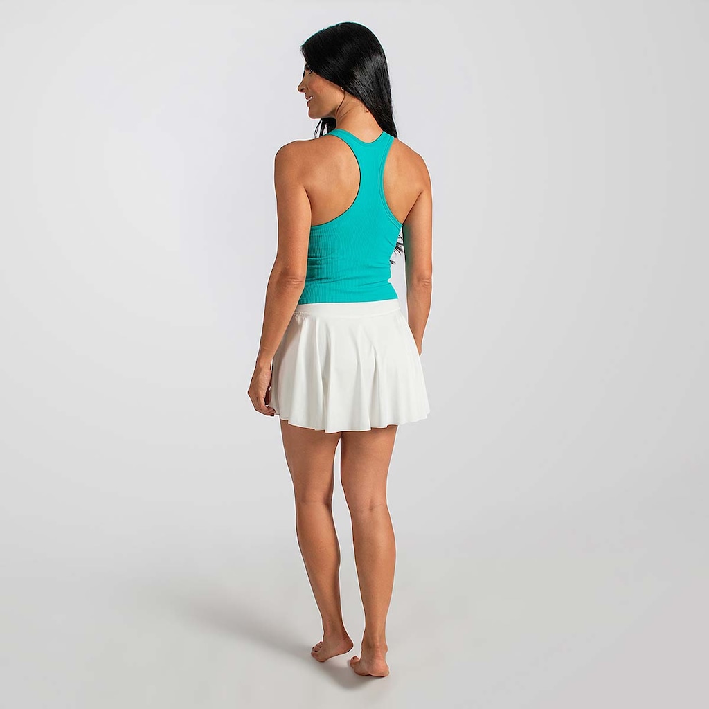 Imagem 4 do produto Camiseta Regata Feminina Canelada Fit Treino Alma Genius
