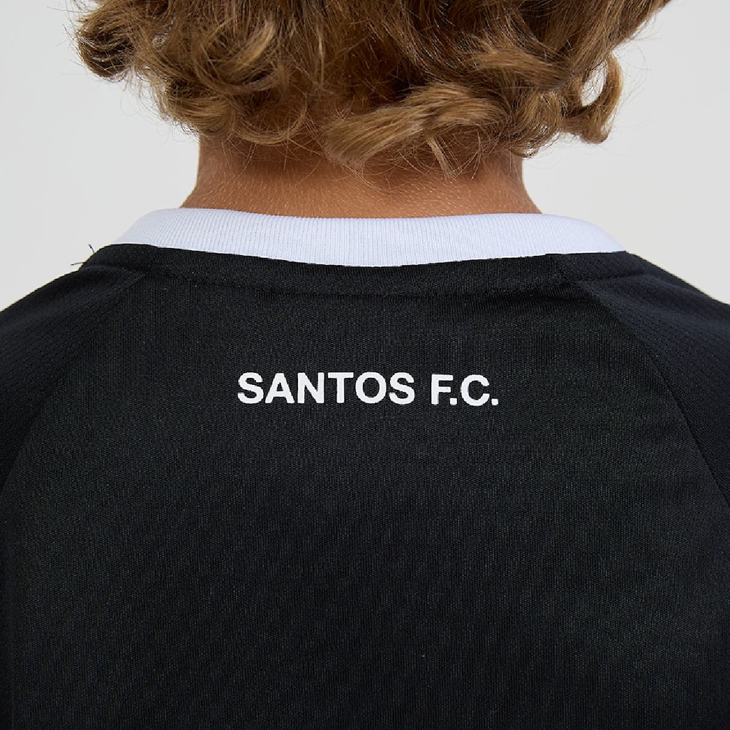 Imagem 5 do produto Camiseta Santos Mosaico Braziline - Infantil