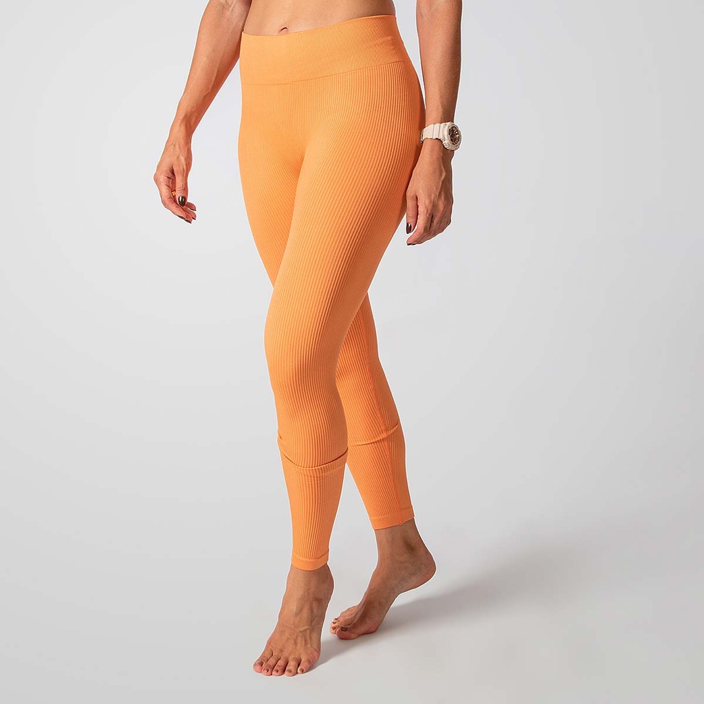 Imagem 5 do produto Conjunto Fitness Calça Cropped Canelado Alma Genius Feminino