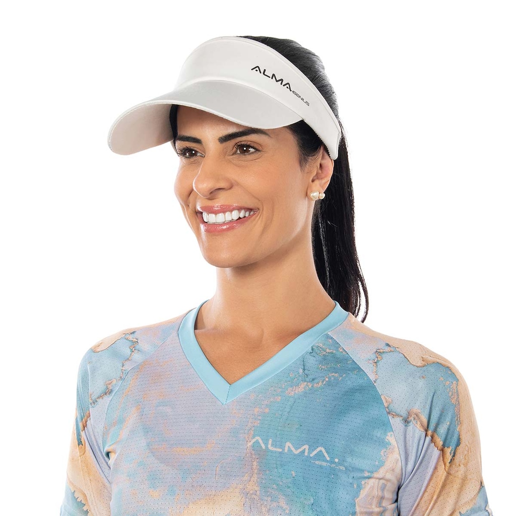 Imagem 3 do produto Viseira Esportiva Fitnes Beach Tennis Alma Genius