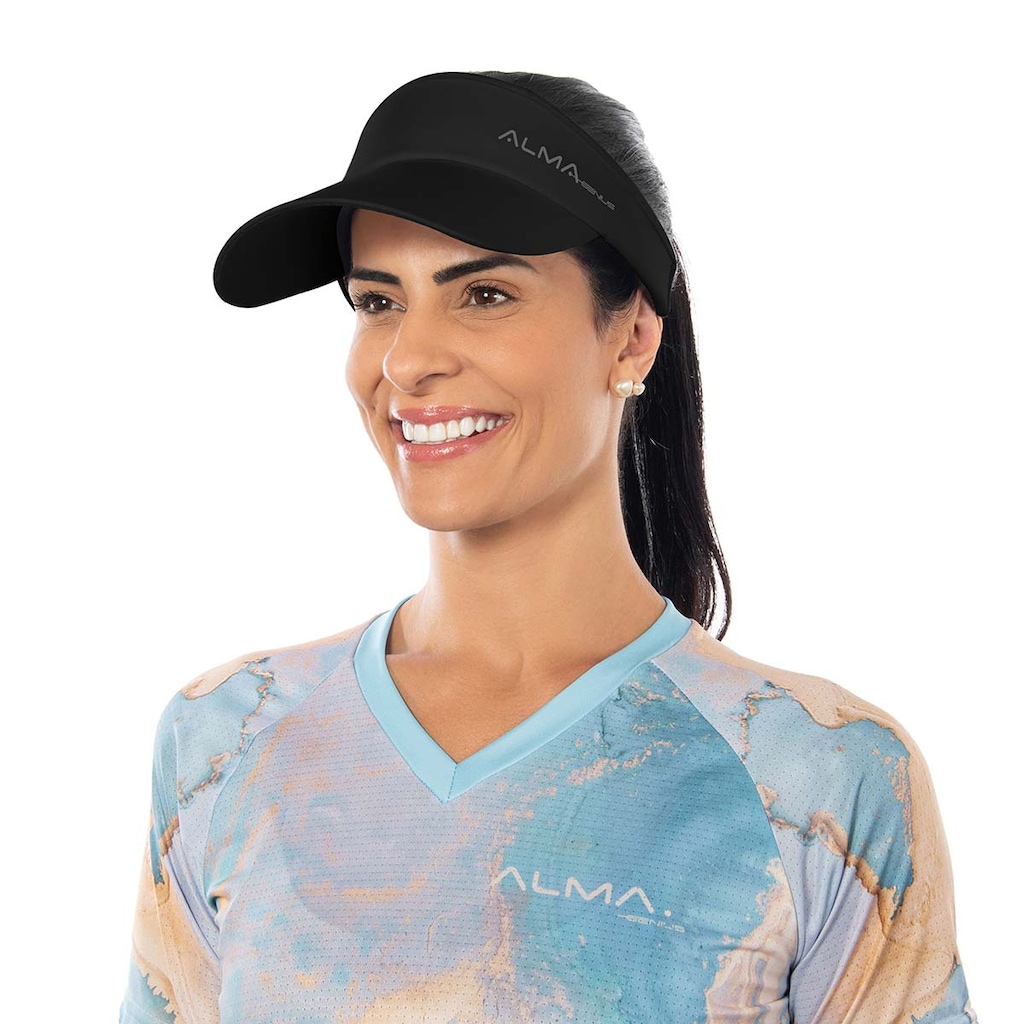 Imagem 3 do produto Viseira Esportiva Fitnes Beach Tennis Alma Genius