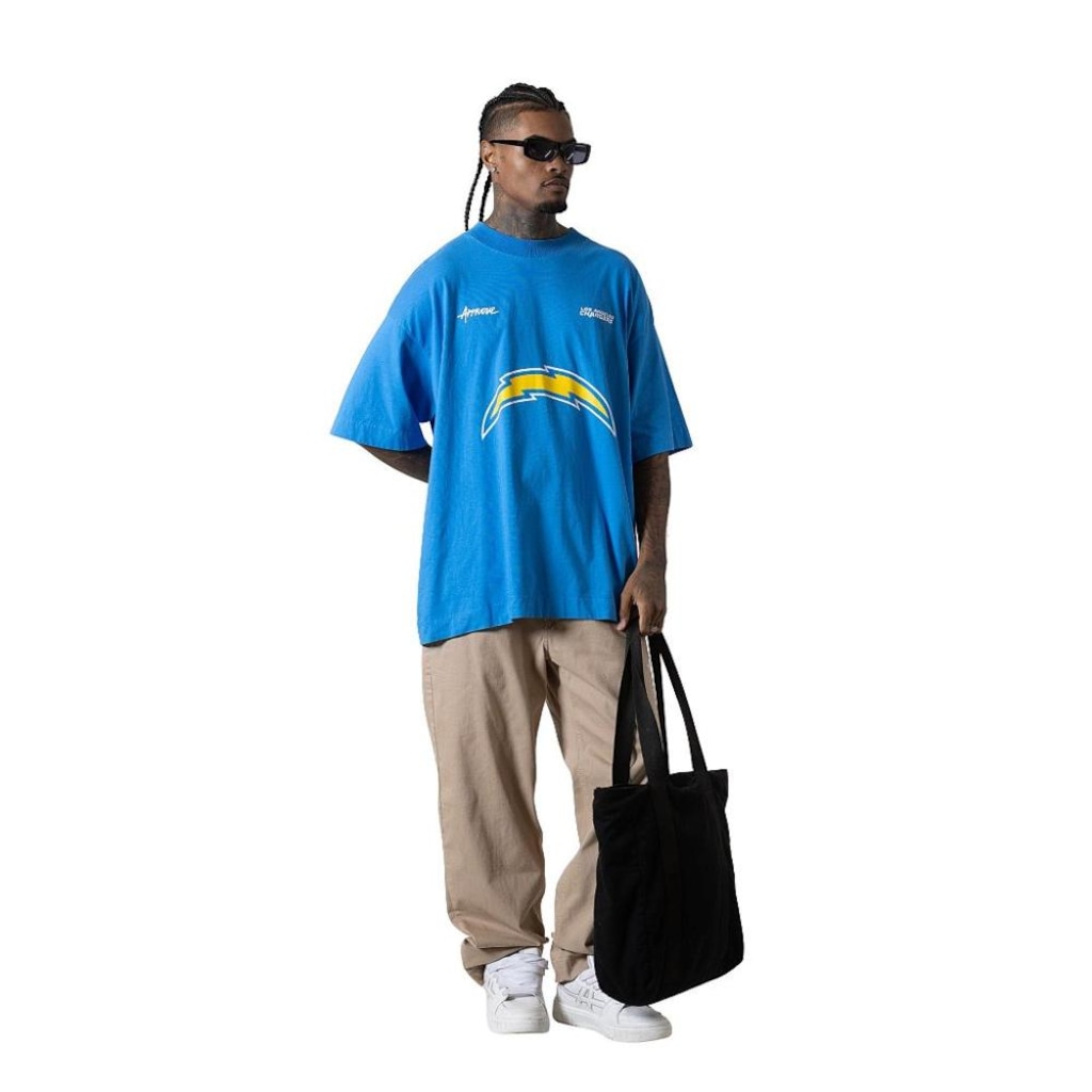 Imagem 3 do produto Camiseta Huge Oversized Masculina Approve x NFL II Chargers