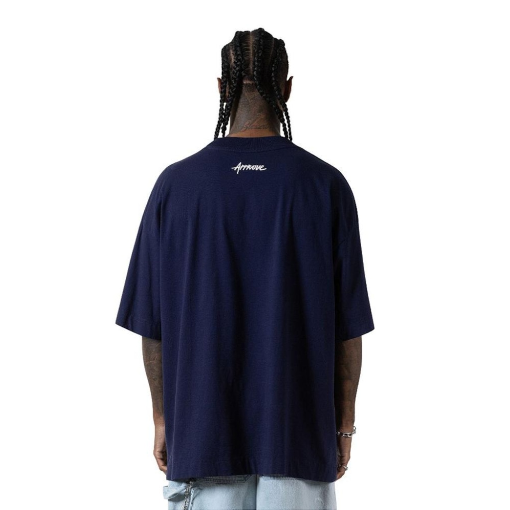 Imagem 2 do produto Camiseta Huge Oversized Masculina Approve x NFL II Patriots