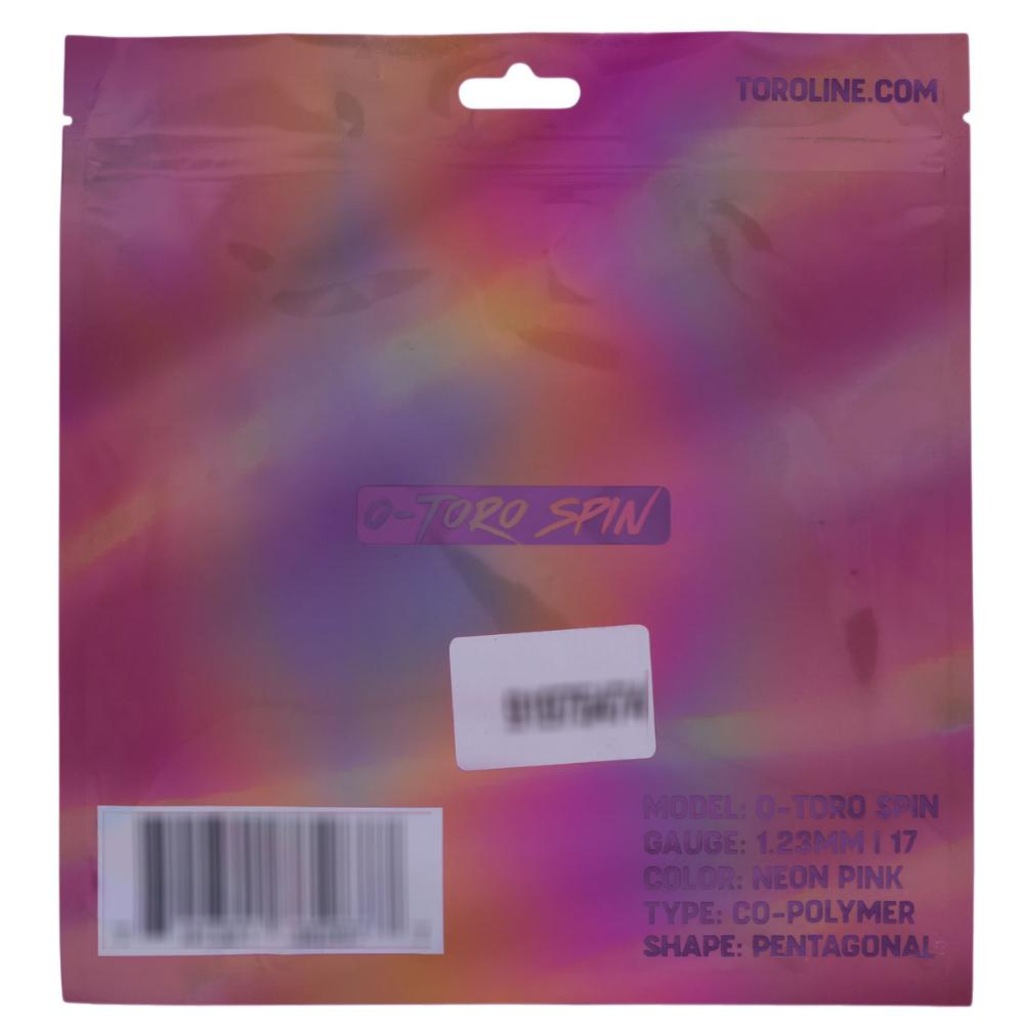 Imagem 3 do produto Corda Toroline O-Toro Spin 17L 1.23mm Neon - Set Individual