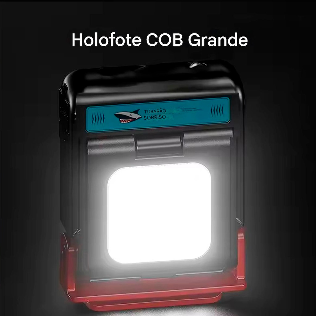 Imagem 5 do produto MIni Lanterna Gold Sports Led Shark Led Auxiliar com suporte de Lapela de Boné
