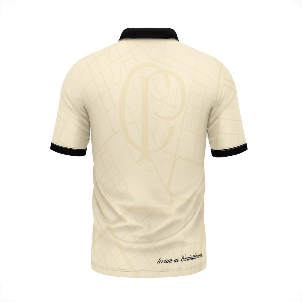 Imagem 2 do produto Camiseta Polo Juvenil Corinthians 115 anos - Surf Center