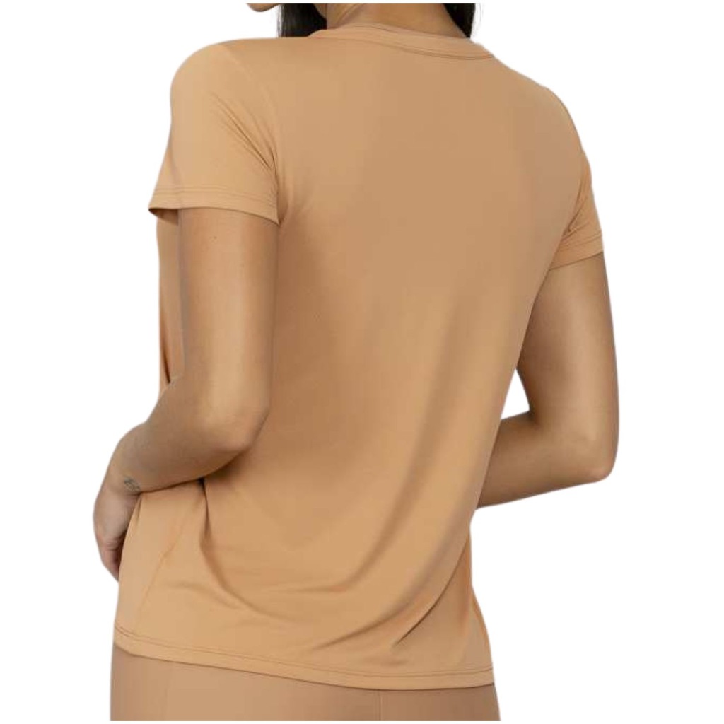 Imagem 2 do produto Camiseta T-Shirt Run More Decote Feminino