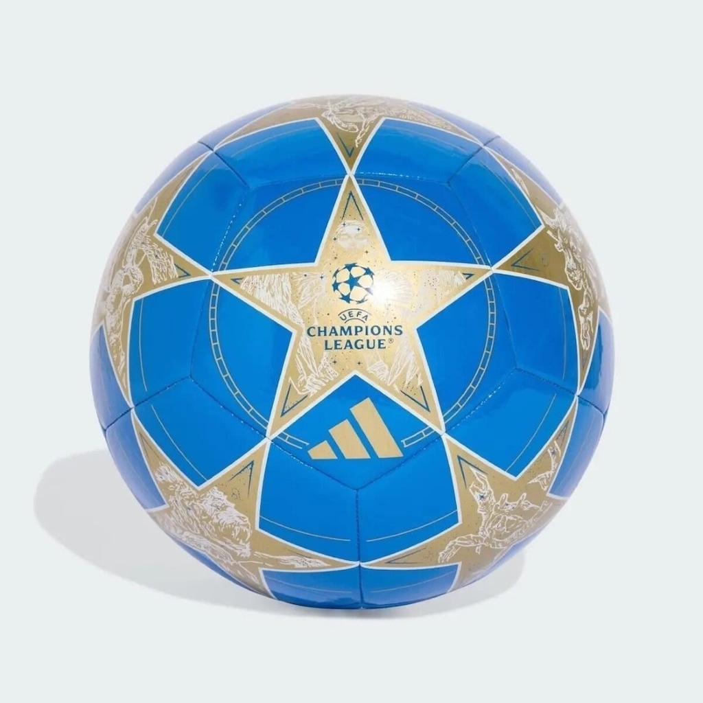 Imagem 2 do produto Kit Bola de Futebol de Campo Adidas UCL Champions League Club + Bomba de Ar