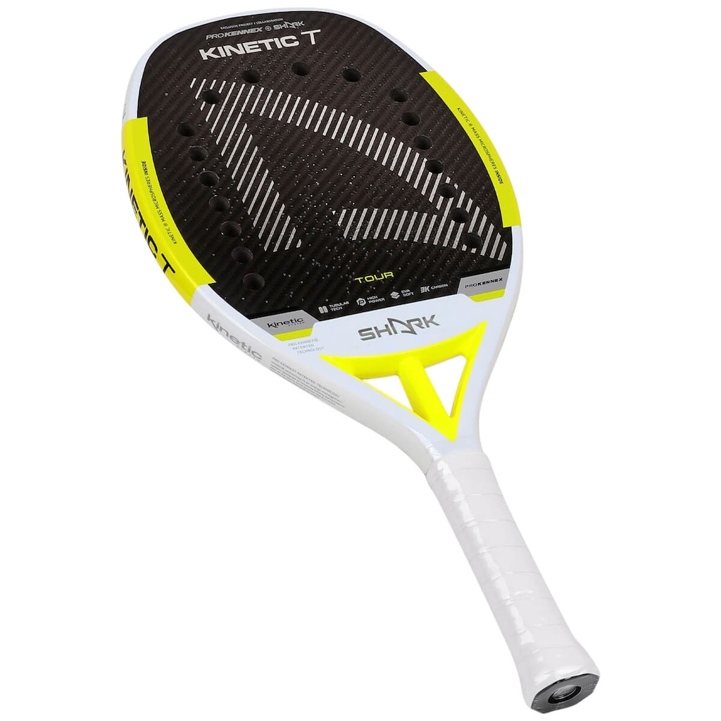 Imagem 3 do produto Raquete de Beach Tennis Shark Kinetic Tour Green Prokennex