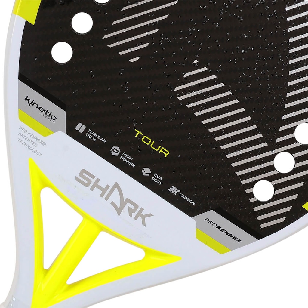 Imagem 4 do produto Raquete de Beach Tennis Shark Kinetic Tour Green Prokennex
