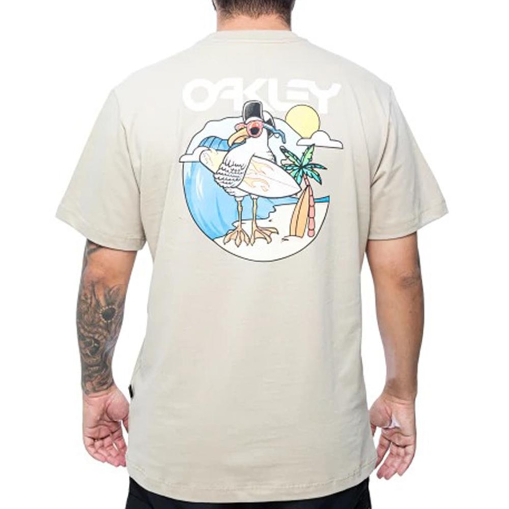 Imagem 2 do produto Camiseta Oakley Mad Seagull SM26 Masculina