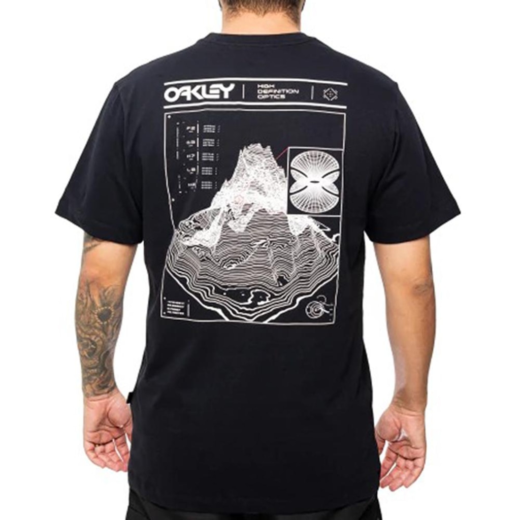 Imagem 2 do produto Camiseta Oakley Topography Map SM26 Masculina