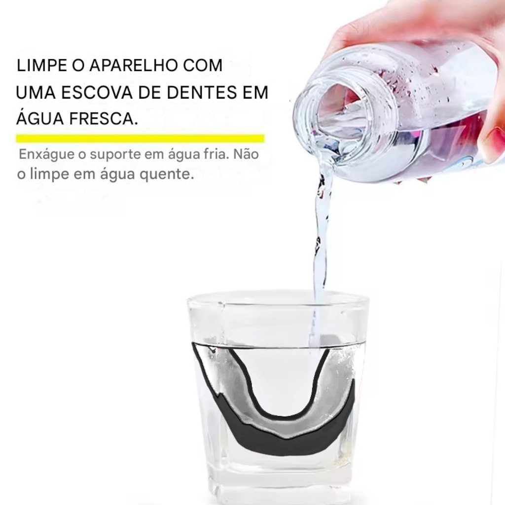 Imagem 4 do produto Protetor Bucal Gold Sports Slim Fit em EVA