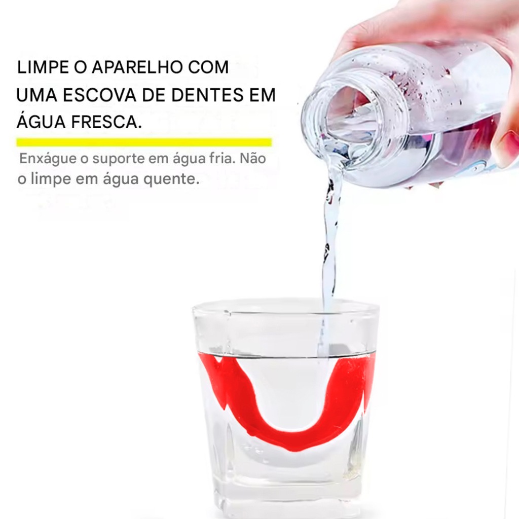 Imagem 4 do produto Protetor Bucal Gold Sports Slim Fit em EVA