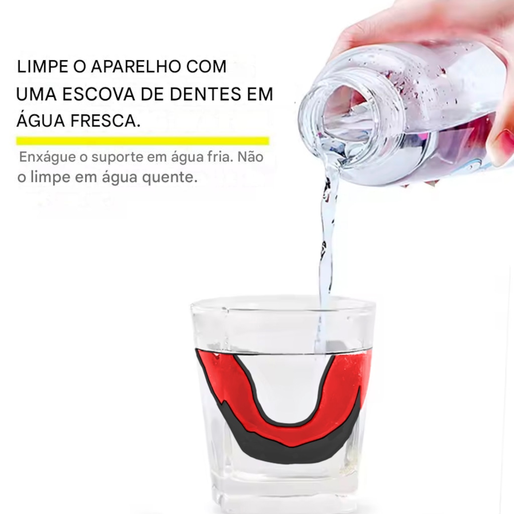 Imagem 4 do produto Protetor Bucal Gold Sports Slim Fit em EVA